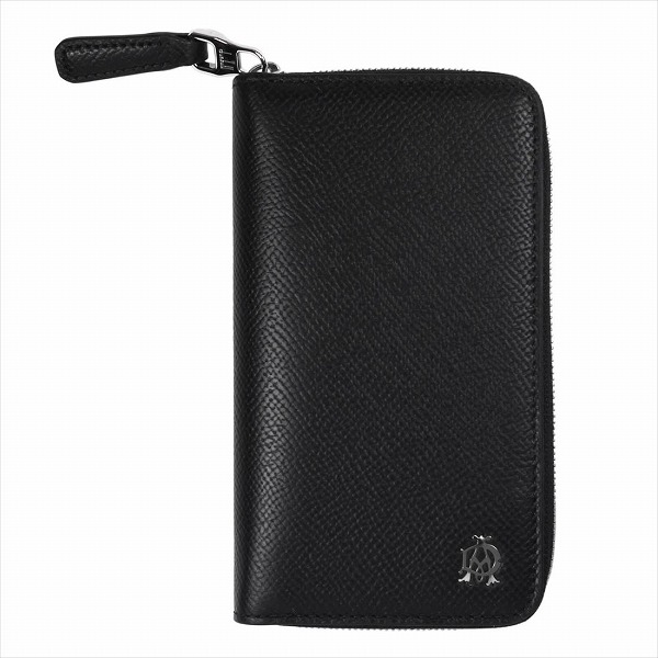 DUNHILL ダンヒル 6連キーケース ファスナー開閉式 ブラック カドガン CADOGAN 19F22Z2CA001R ギフト プレゼント 誕生日 クリスマス