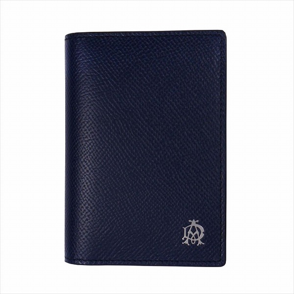 ダンヒル 名刺入れ カードケース ネイビー カドガン 19F2C47CA410R ギフト プレゼント 贈答品 記念品 誕生日