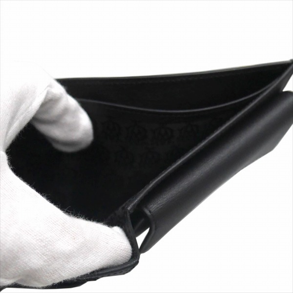 ダンヒル サイドカー メンズ財布 小銭入れ付き2つ折れ財布 ガンメタ