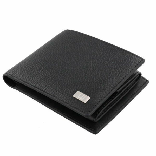 ダンヒル DUNHILL 2つ折り財布 小銭入れ付き ブラック AVORITIES LEATHER アヴォリティーズレザー 19F2932AV001R_2
