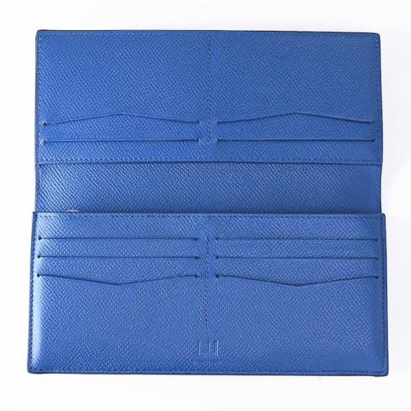 ダンヒル DUNHLL メンズ財布 長財布 ファスナー小銭入れ付 カドガン CADOGAN ネイビーDU18F2100CA410R_3
