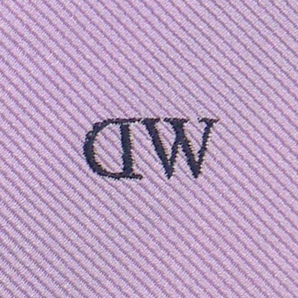 Daniel Wellington ダニエルウェリントン メンズネクタイ プレーンピンク系 ワンポイントロゴ DW02500001-264341_3
