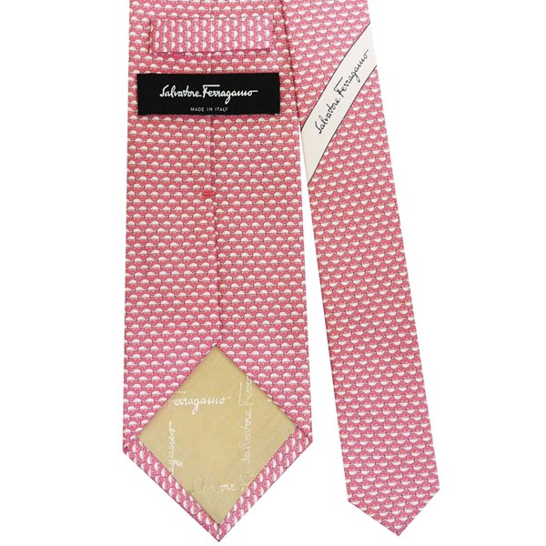 サルバトーレ フェラガモ salvatore ferrgamo ネクタイ ピンク系