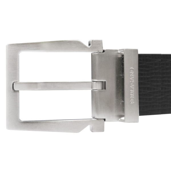 サルバトーレ フェラガモ salvatore ferragamo メンズベルト 110cm 115cm ブラック リバーシブルタイプ 3.0cmタイプ 並行輸入品_1