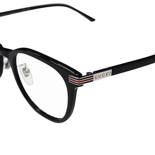 グッチ Optical Frame UNISEX REC ブラック BLACK TRANSPARENT GG19050J-001-49 2025SS_2