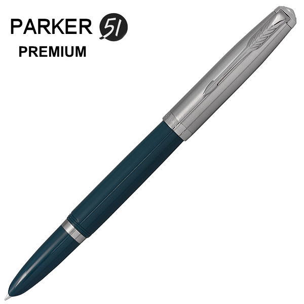parker51 パーカー51 万年筆 ティールブルーCT フーデップニブ ペン先 F 2153509z ギフト プレゼント 贈答品 記念品 就職祝い 父の日