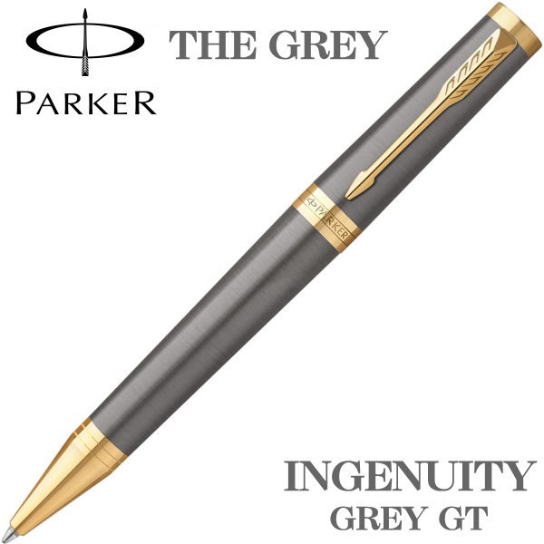 パーカー PARKER ボールペン THE GREY インジュニティ グレーGT  M 中字 2213795