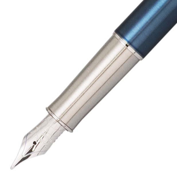 パーカー PARKER 万年筆 ソネットプレミアム メタル＆ブルーCT ペン先：F（細字） ギフトプレゼント 贈答品_2