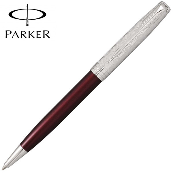 パーカー PARKER ボールペン ソネットプレミアム メタル＆レッドCT 油性ボールペン ギフトプレゼント 贈答品