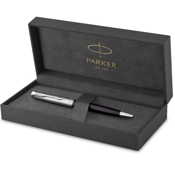 パーカー PARKER ボールペン ソネット ブラック＆サンドブラストCT 油性ボールペン ギフト プレゼント 贈答品 記念品 就職祝い 入学祝い_4
