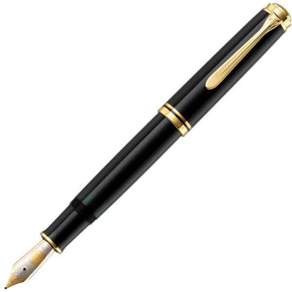 ペリカン 万年筆 Pelikan スーベレーン M800 ブラック ペン先：M（中字