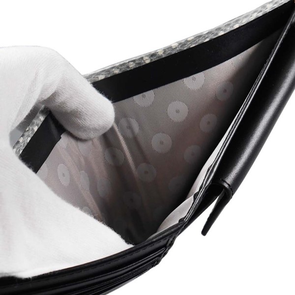 ポールスミス Paul Smith メンズ財布 小銭付2つ折り財布 蛇革 ギフト