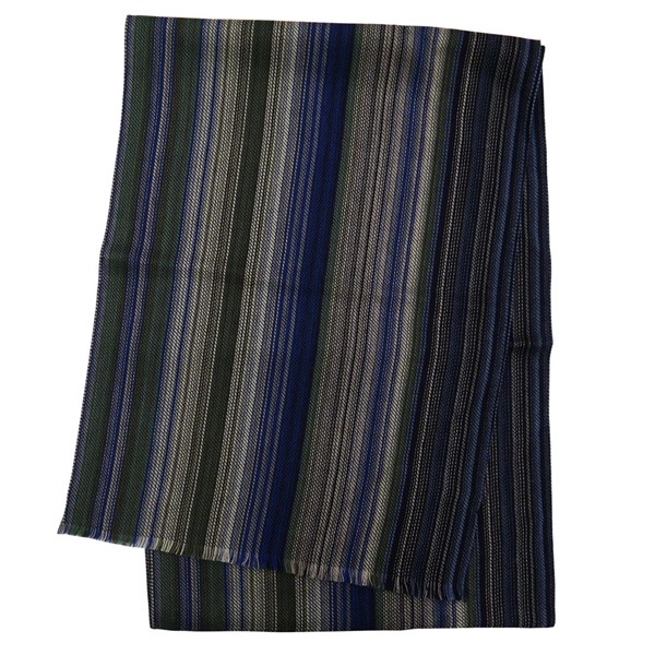 ポールスミス マフラー バージンウール100％ グリーンストライプ系 PAIL SMITH  BOTTLE GREEN M1A-150C-J322-38 ギフト プレゼント 贈答品