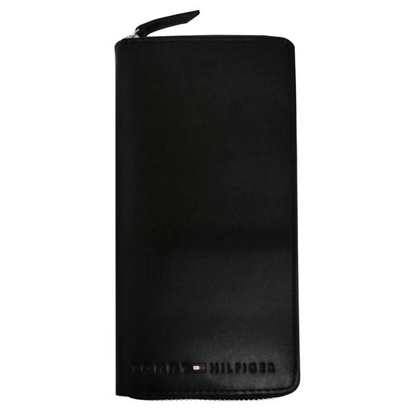トミー・ヒルフィガー ラウンドジップ長財布 ブラック WELLESLEY   31TL13-015 BK ギフトプレゼント 贈り物 誕生日祝い クリスマス