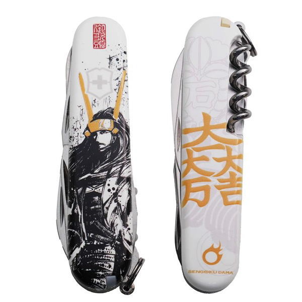 Victorinox ビクトリノックス 14機能 ミディアムマルチツール 戦国墨絵クライマー 石田三成