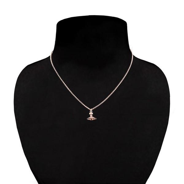 Vivienne Westwood ヴィヴィアン ネックレス ピンクゴールドオーヴ NEW PETITE ORB 63020098/G002 No-10 ギフト プレゼント 誕生日_3