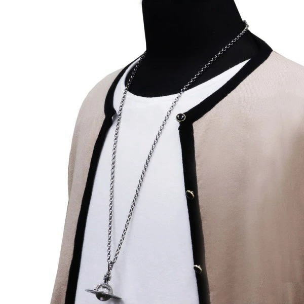 Vivienne Westwood ヴィヴィアン ネックレス ガンメタリック PETITE ORB 63020098/S001 No-10 ギフト プレゼント 誕生日_4