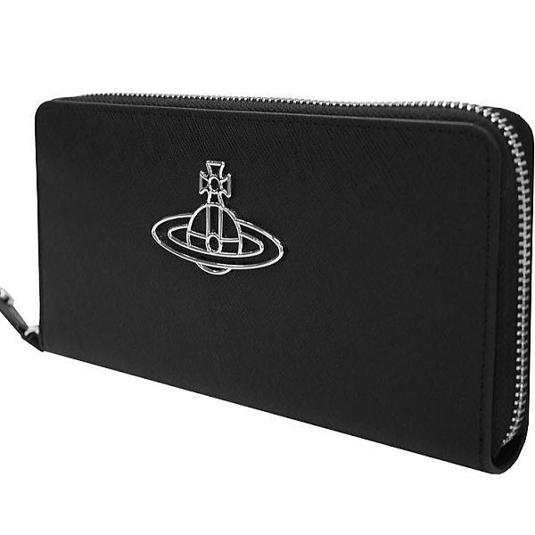 Vivienne Westwood ヴィヴィアンウエストウッド ラウンドファスナー長財布 SAFFIANO イタリー製 51050003-L001N No-18 ギフト プレゼント 贈答品_2