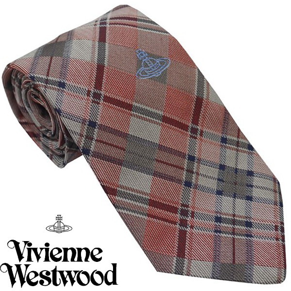 Vivienne Westwoodのネクタイ チェック柄 Vivienne Westwood ヴィヴィアン ウエストウッド ネクタイ (8.5