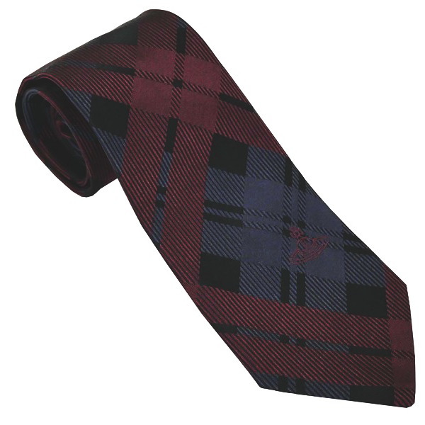 Vivienne Westwood ヴィヴィアン・ウェストウッド ネクタイ ボルドー系 マドラスチェック柄 イタリー製 シルク100％ AW25 81050004-W0197-I401 BORDEAUX ギフト プレゼント
