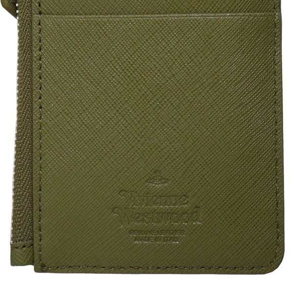 Vivienne Westwood ヴィヴィアン・ウエストウッド SAFFIANO カードケース グリーン51110053-322372-M403 No-15 ギフト プレゼント 贈答品 誕生日祝い Vivienne Westwood ヴィヴィアン・ウエストウッド SAFFIANO カード