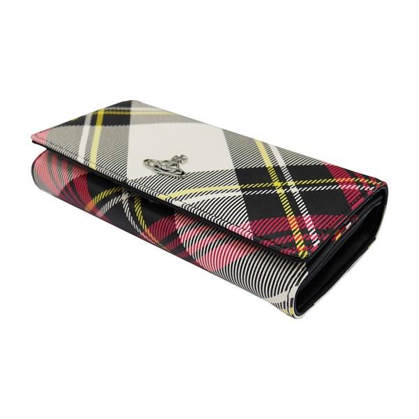Vivienne Westwood ヴィヴィアン・ウエストウッド 長財布 DERBY イタリー製 51060025-S0012-PF 二つ折り長財布 BIOGREEN SAFFIANO PRINTED3 O101 NEW EXHIBITION TARTAN_2