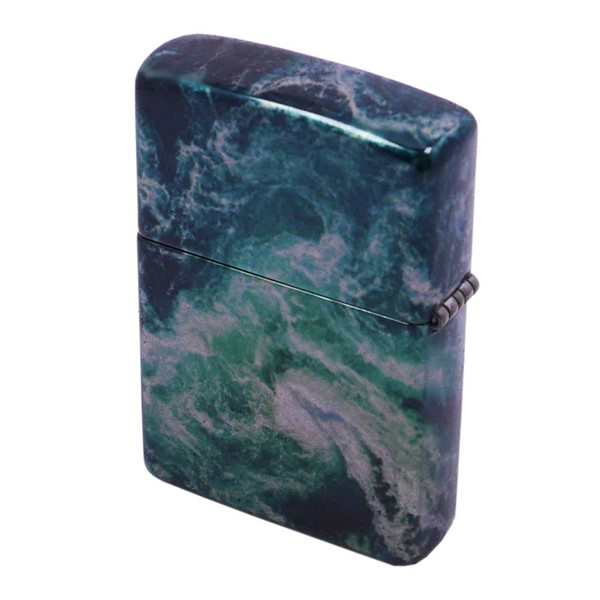 zippo ジッポー 5面加工 Rogue Wave Design 巨大波 48621