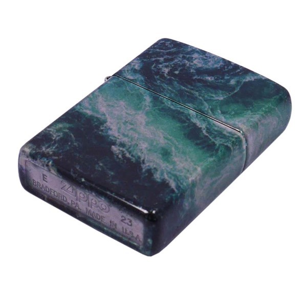 zippo ジッポー 5面加工 Rogue Wave Design 巨大波 48621