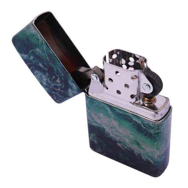 zippo ジッポー 5面加工 Rogue Wave Design 巨大波 48621