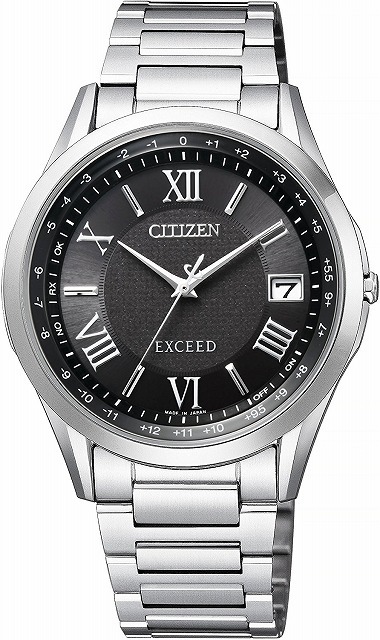 [店頭受取対応商品] シチズン CITIZEN 腕時計 EXCEED エクシード ウォッチ エコ・ドライブ電波時計 ペア CB1110-61E メンズ [4974375471467-CB1110-61E]_1