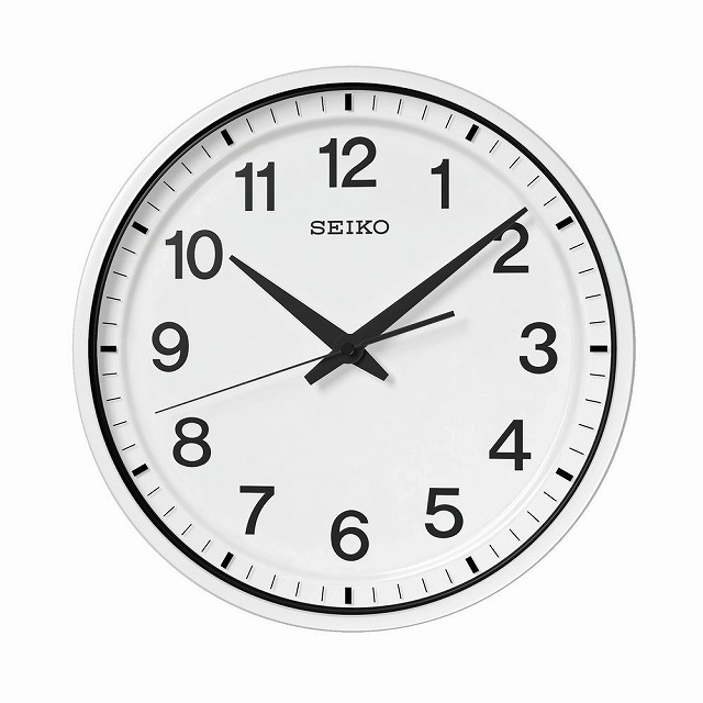 SEIKO CLOCK セイコー クロック 掛け時計 衛星 電波 アナログ 白 GP214W SEIKO ［4517228036002-GP214W］_1