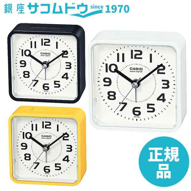 CASIO CLOCK カシオ クロック 目覚まし時計 TQ-770J-1JF TQ-770J-7JF TQ-770J-9JF 電波の通販はau  PAY マーケット - 銀座 紗古夢堂