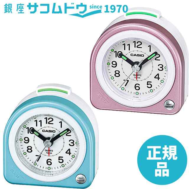 Casio Clock カシオ クロック アナログ トラベル クロック Tq 145 2jf 水色 Tq 145 4bjf ピンク 目覚まし時計 Clock 置き時計の通販はau Pay マーケット 銀座 紗古夢堂