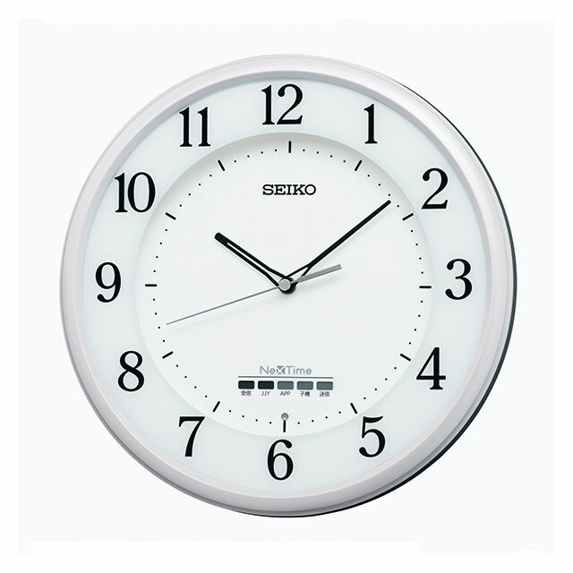 セイコー クロック ZS255W 掛け時計 ハイブリッド 電波 ネクスタイム SEIKO CLOCK_1