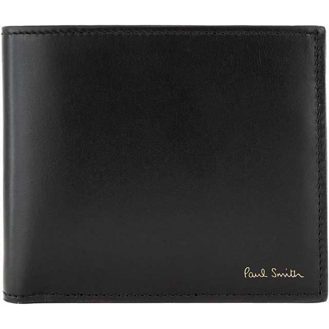 5％クーポン有り ポールスミス Paul Smith 二つ折り財布 M1A-4833