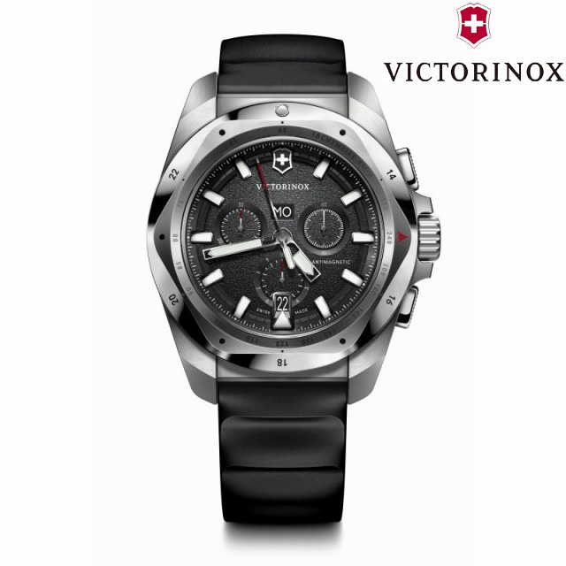 ビクトリノックス VICTORINOX  I.N.O.X. イノックス クロノ ブラック 241983 腕時計 メンズ