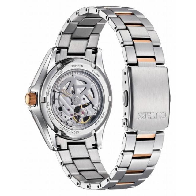 CITIZEN COLLECTION シチズンコレクション NP1014-77E メンズ メカニカル クラシックオープンハート 腕時計_2