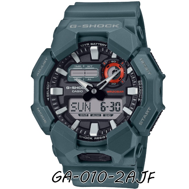 G-SHOCK Gショック GA-010-1AJF GA-010-2AJF GA-010-5AJF 腕時計 CASIO カシオ ジーショック メンズ_3