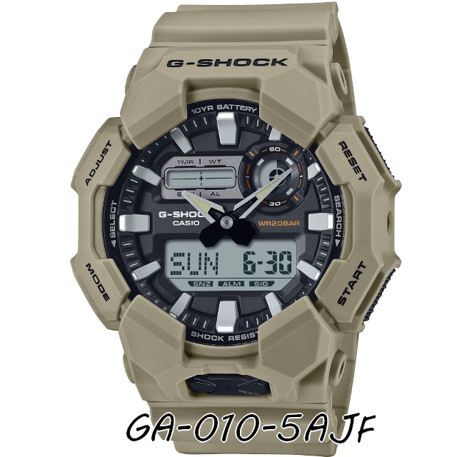 G-SHOCK Gショック GA-010-1AJF GA-010-2AJF GA-010-5AJF 腕時計 CASIO カシオ ジーショック メンズ_4