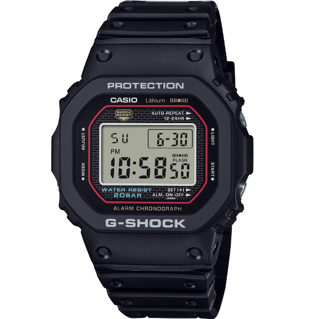 G-SHOCK Gショック DW-5000R-1AJF 初代G-SHOCK 復刻モデル 腕時計 