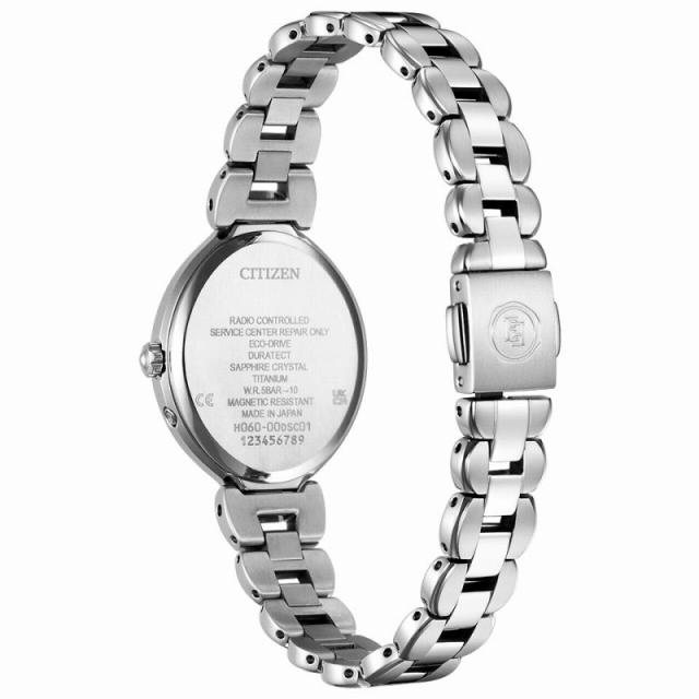 シチズン エクシード CITIZEN EXCEED エコドライブ 電波時計 ダイレクトフライト レディース 腕時計 ES9510-57D_3
