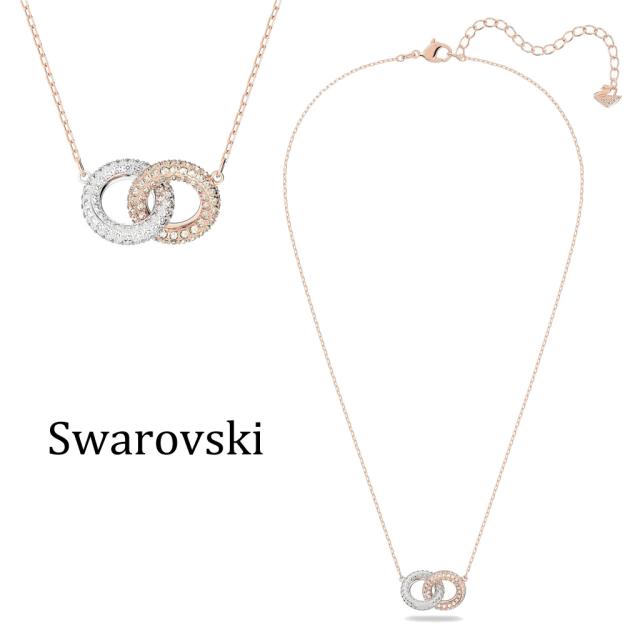 スワロフスキー ネックレス レディース SWAROVSKI Dextera ペンダント 5414999 ローズゴールド シルバー