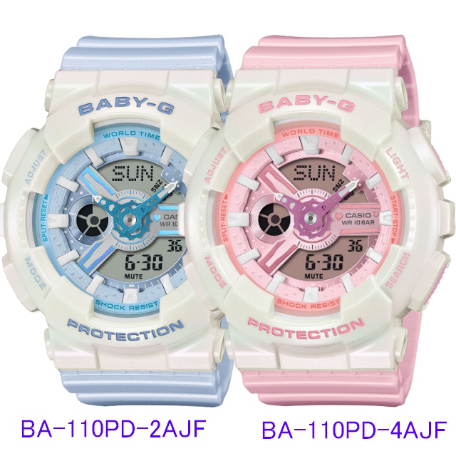 BABY-G ベイビーG BA-110PD-2AJF BA-110PD-4AJF 腕時計 CASIO カシオ ベイビージー レディース_1