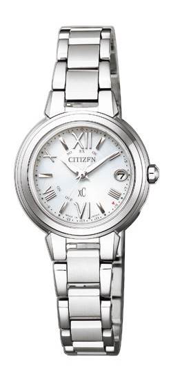 【未使用】 シチズン EX1464-54E エコドライブ レディース腕時計 XC タオル付 シチズン 腕時計 クロスシー エコドライブ 電波