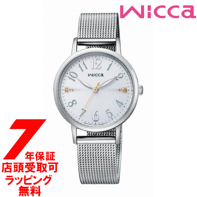 [店頭受取対応商品] CITIZEN シチズン wicca ウィッカ 腕時計 ときめくダイヤ 腕時計 KP5-115-11 レディース