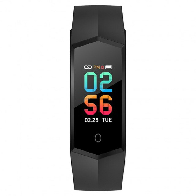 CAVOSMART Fitness tracker V17 スマートウォッチ フィットネストラッカー 活動量計 Android iOS V17-BK  V17-BU V17-RD