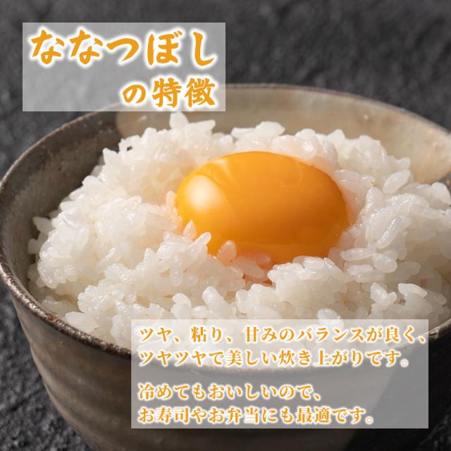 ＼ セール ／ 令和7年産 北海道産 ななつぼし 20kg(5kg×4袋) 北海道産 選べる 白米 無洗米 単一原料米 送料無料 精米工場からの直送品_3