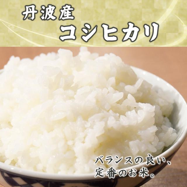 令和7年産 丹波産 コシヒカリ 20kg(5kg×4袋) 送料無料 選べる 白米 無