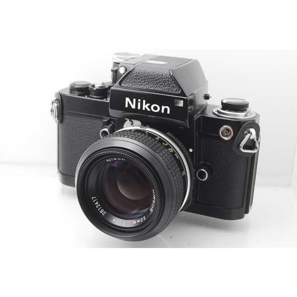 【中古　保証付 送料無料】nikon F2フォトミック ブラック　レンズセット　／カメラ / 一眼レフカメラ /初心者/送料無料