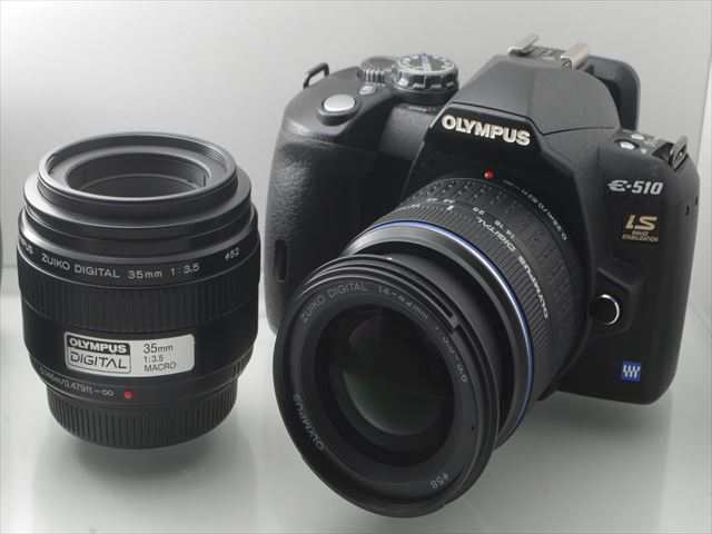 最終】OLYMPUS E-510ダブルズームキット - デジタル一眼